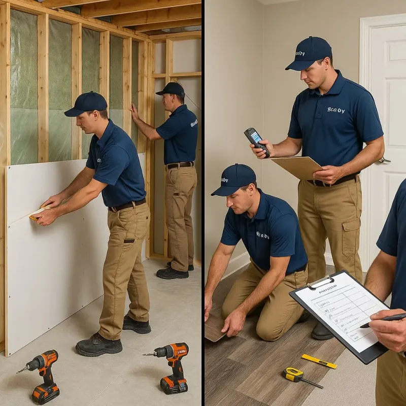 Repairs and Reconstruction process in Dyersburg, TN